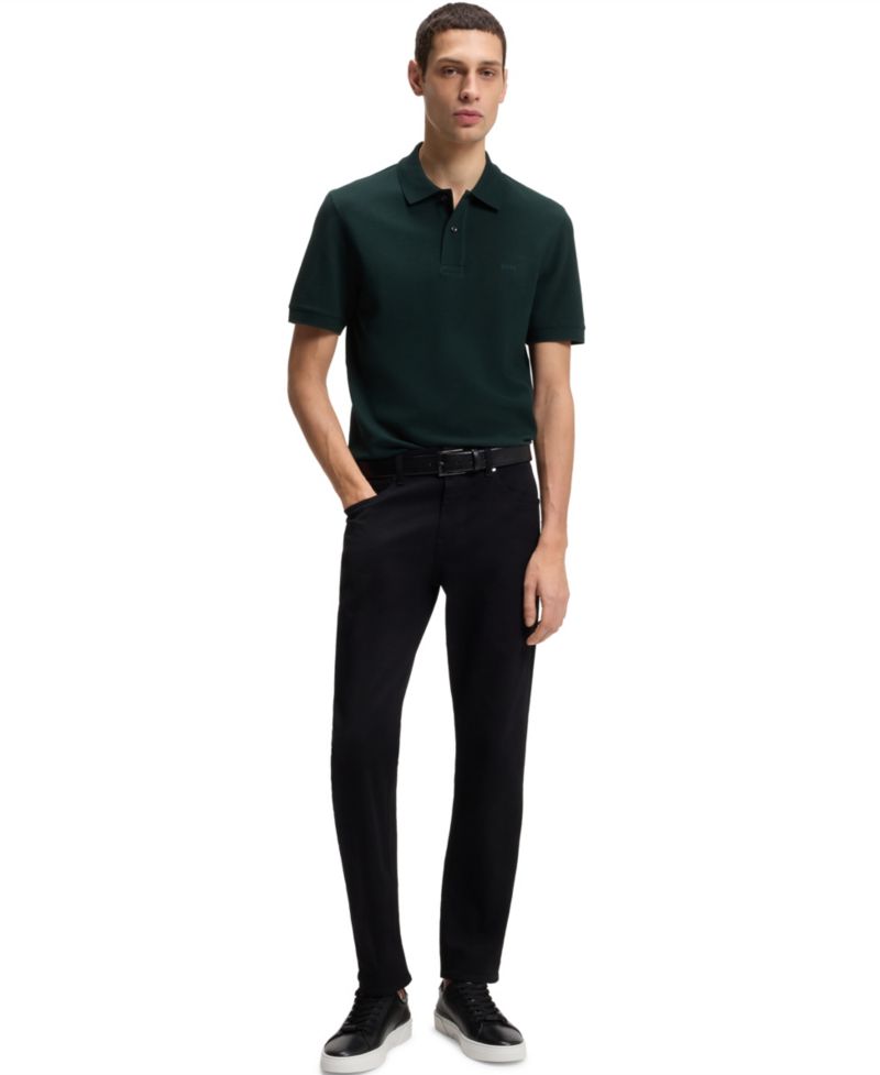 Men's Cotton Piqu&eacute; Pallas Logo Polo Shirt