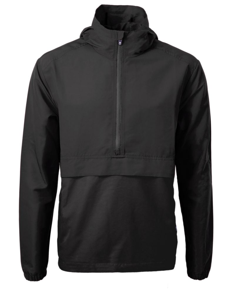 Men's Cutter Buck Charter Eco Knit Recycled Anorak Jacket