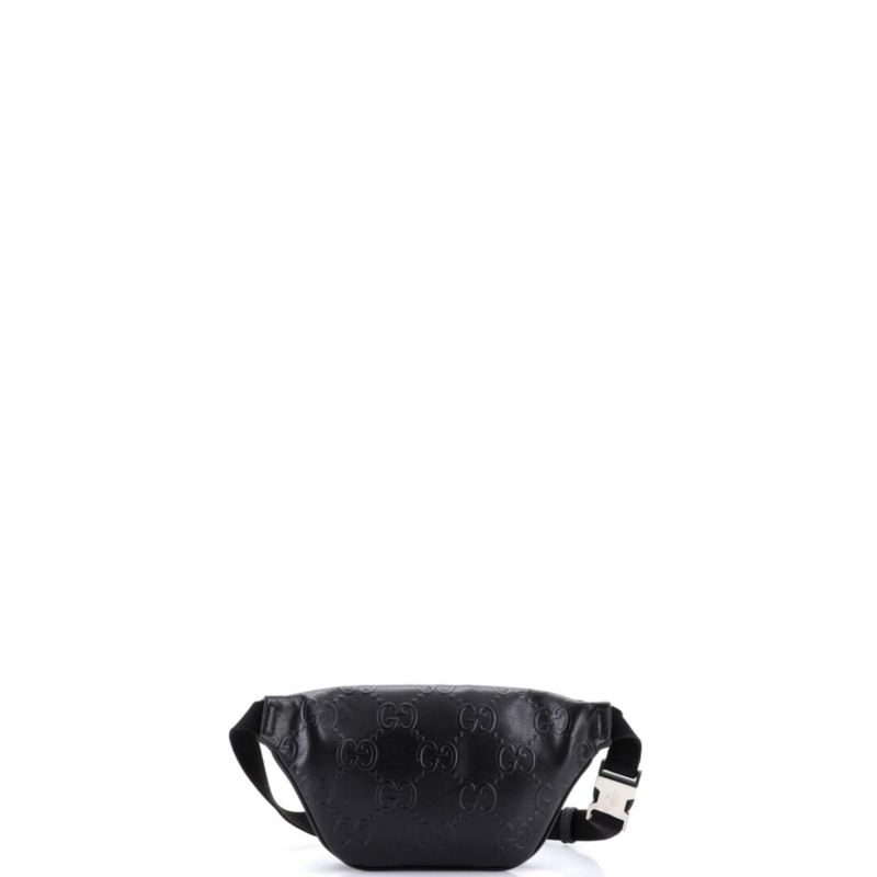 Small Belt Bag GG Embossed Perforated Leather