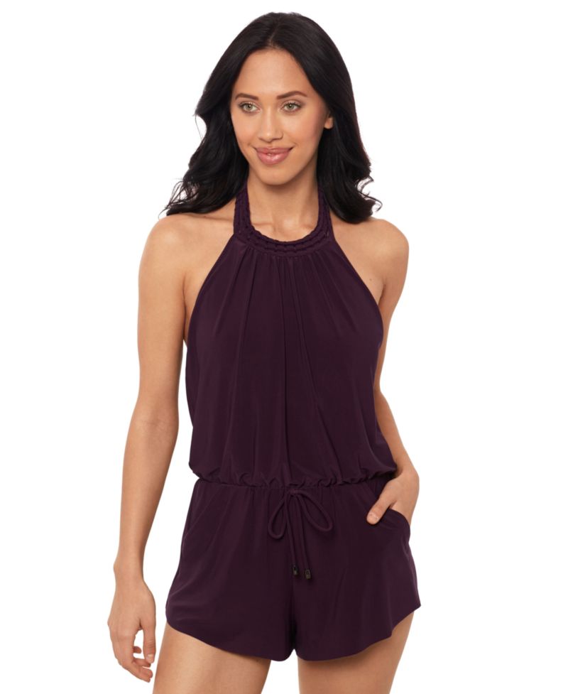 Solids Piper Swim Romper