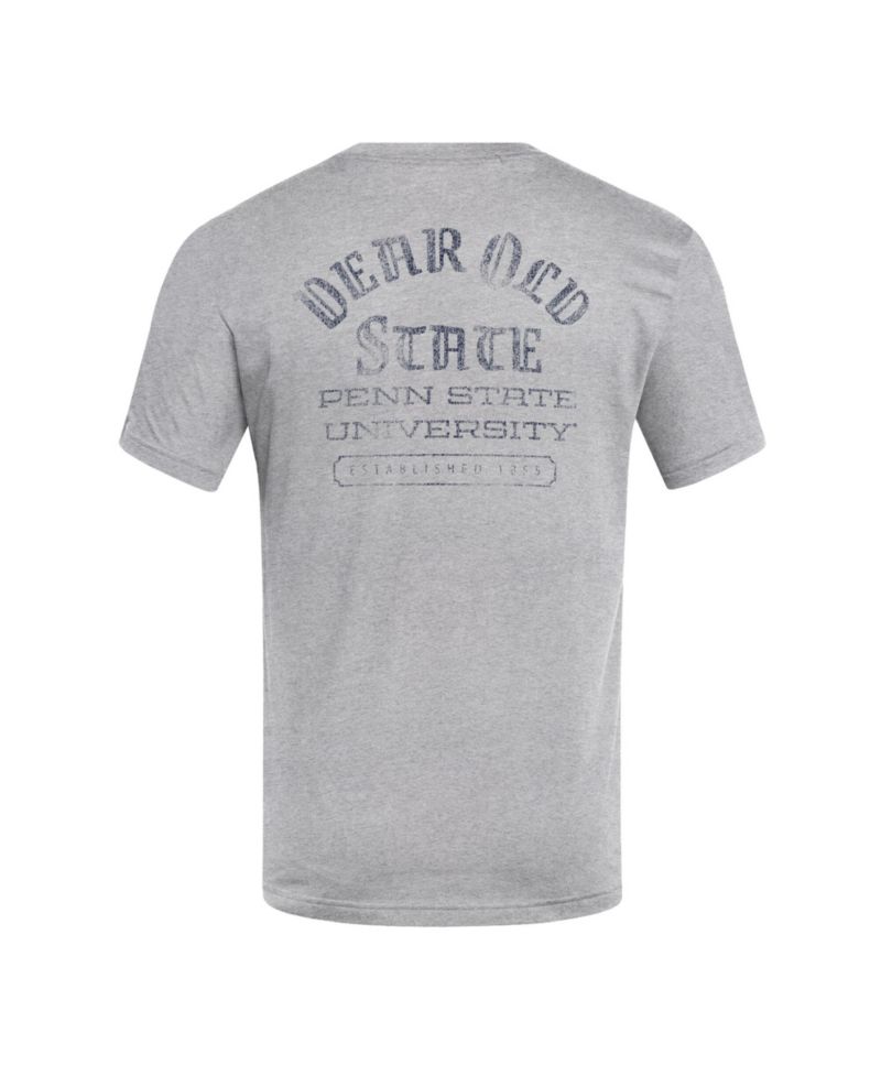 Men's Gray Penn State Nittany Lions Dear Old State Blend T-Shirt