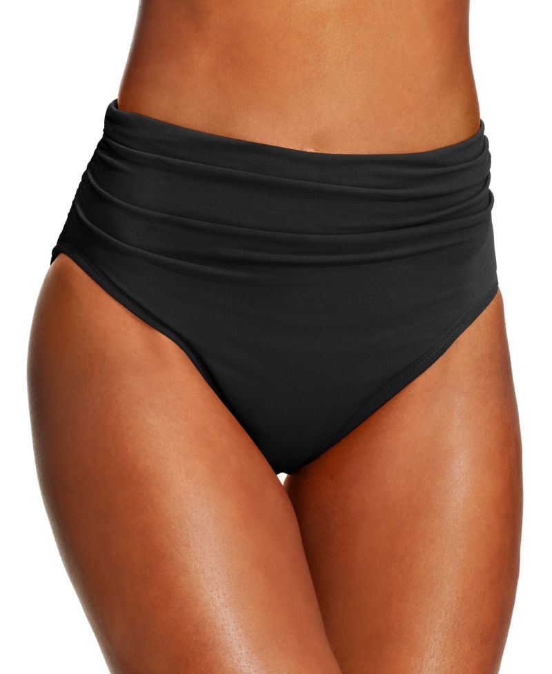 Ruched Swim Brief Bottoms