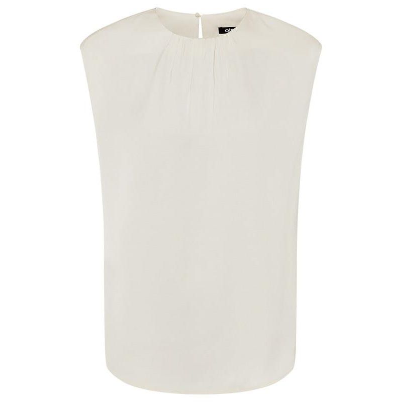 Women's Satin Effect Sleeveless Shell Top