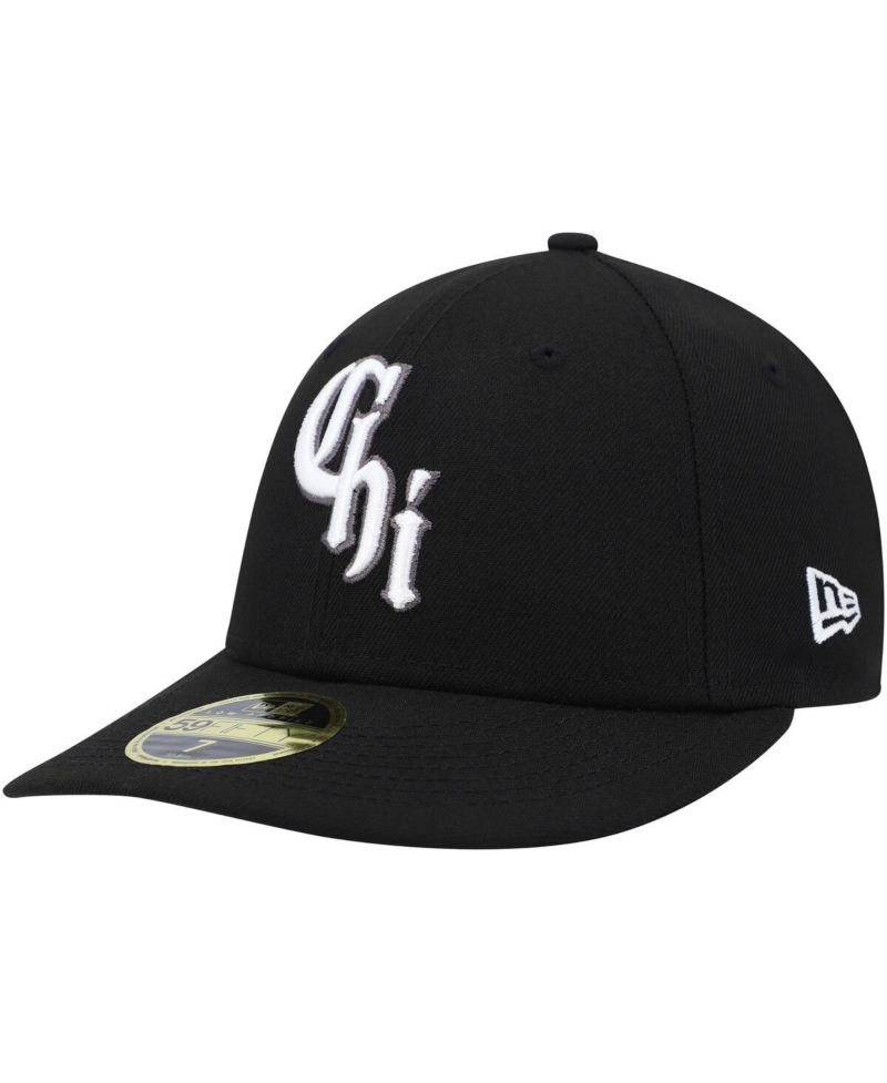 Men's Black Chicago White Sox City Connect 59FIFTY Fitted Hat