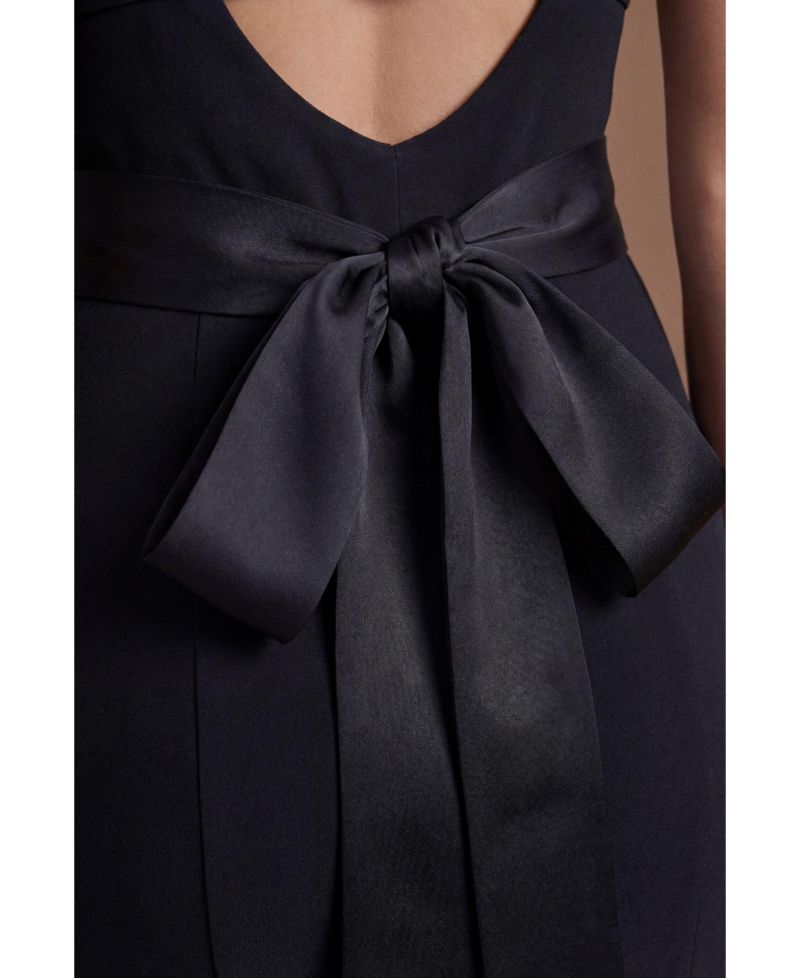 Women's Square Neck Satin Maxi Dress