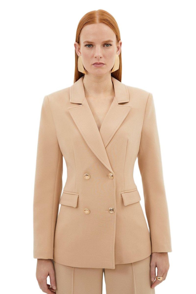 Women's Tailored Doubled Breasted Blazer