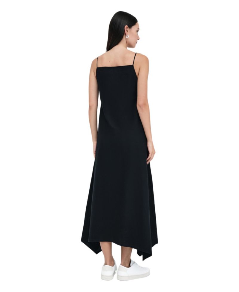 Women's Pelham Square-Neck Spaghetti-Strap Cotton A-Line Maxi Dress