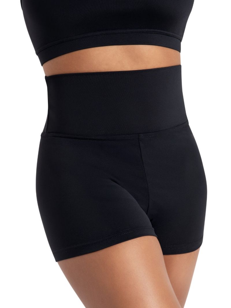 Plus Size High Waisted Shorts