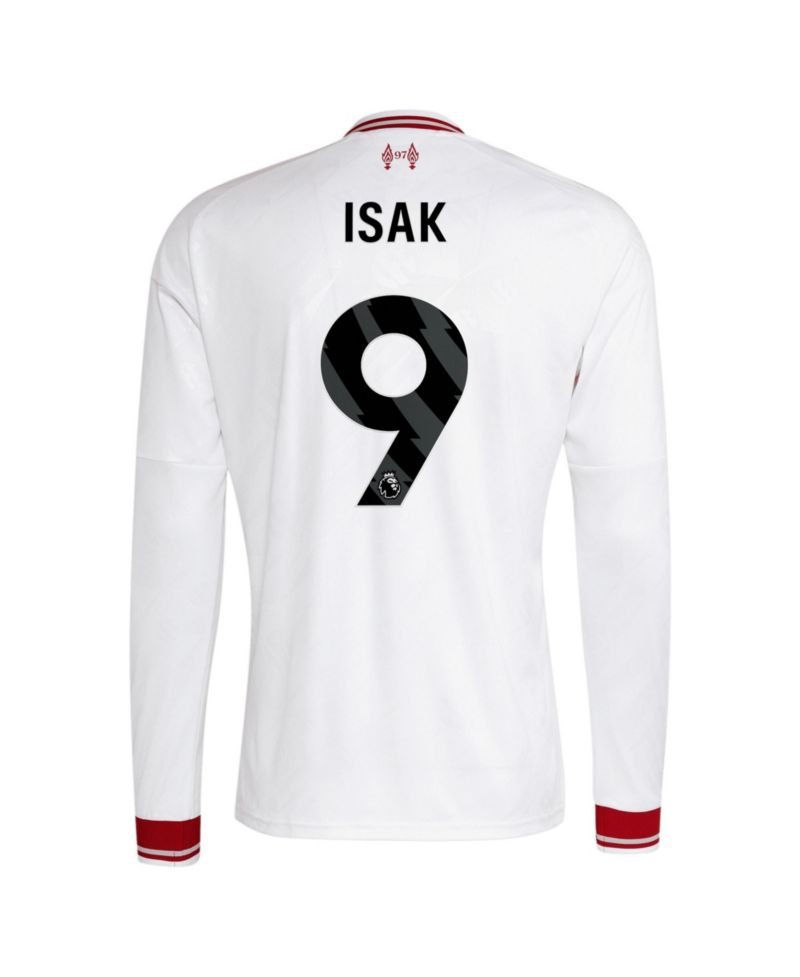 Men's Liverpool Alexander Isak 2026/27 Away Long-Sleeve Jersey