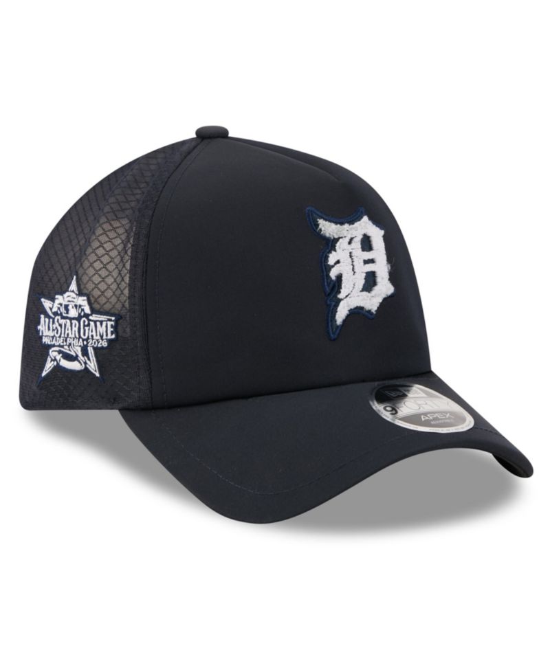 Men's Navy Detroit Tigers 2026 MLB All-Star Game Workout 9FORTY Apex Adjustable Hat