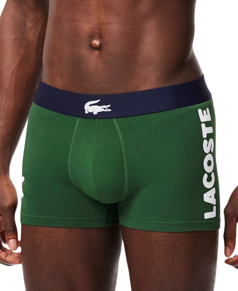 Men's Cotton Stretch Trunks, 3-Pack