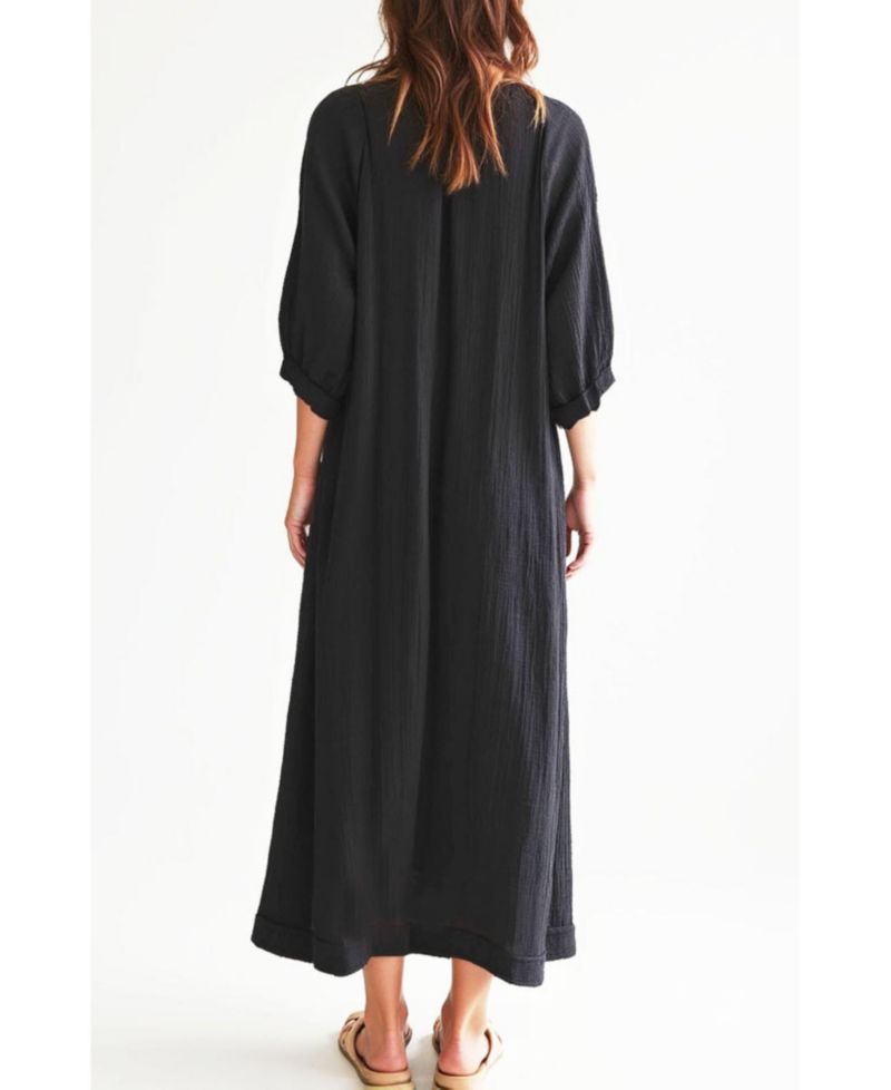 Women's Ocean+Main Gauze Dress with Pockets
