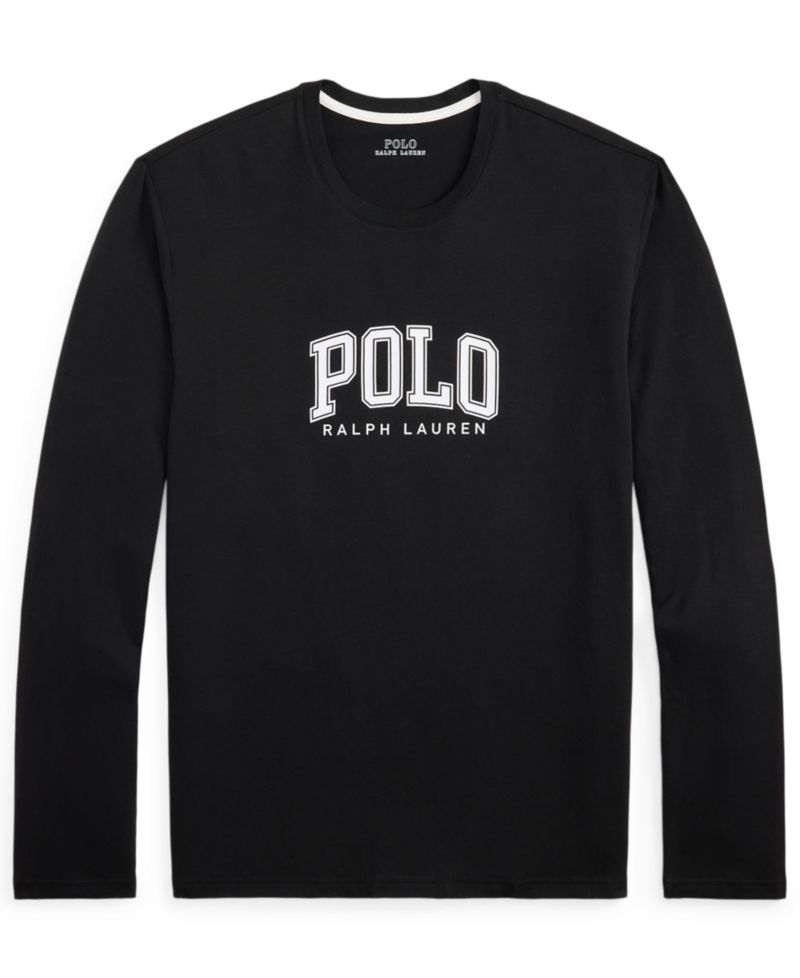 Men's Long-Sleeve Crewneck Cotton-Modal Blend T-Shirt