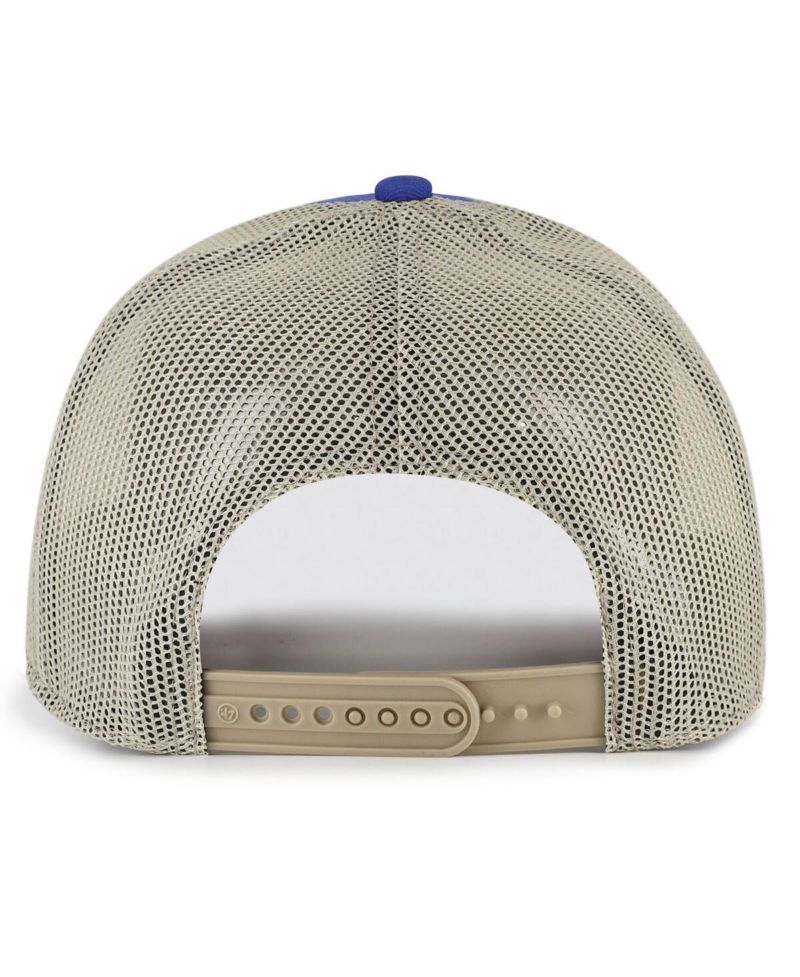 Men's Royal Pitt Panthers Arid Adjustable Trucker Hat