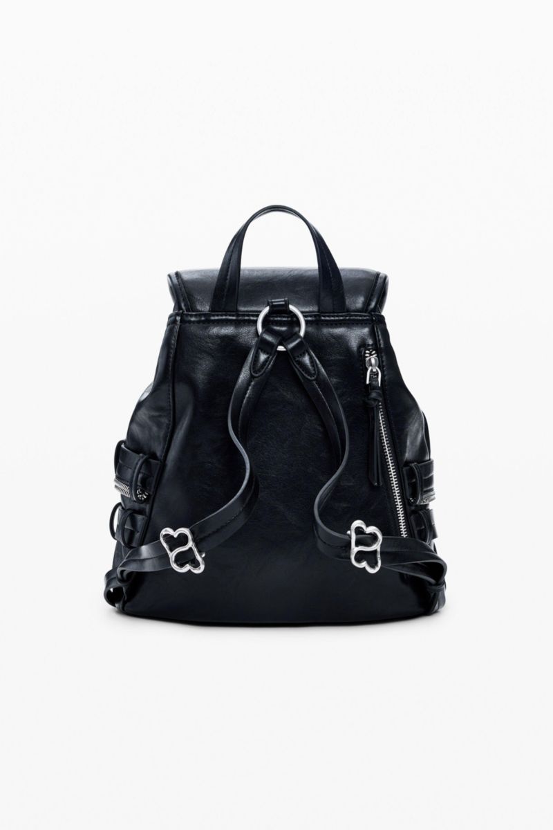 Women's Backpack buckles hearts