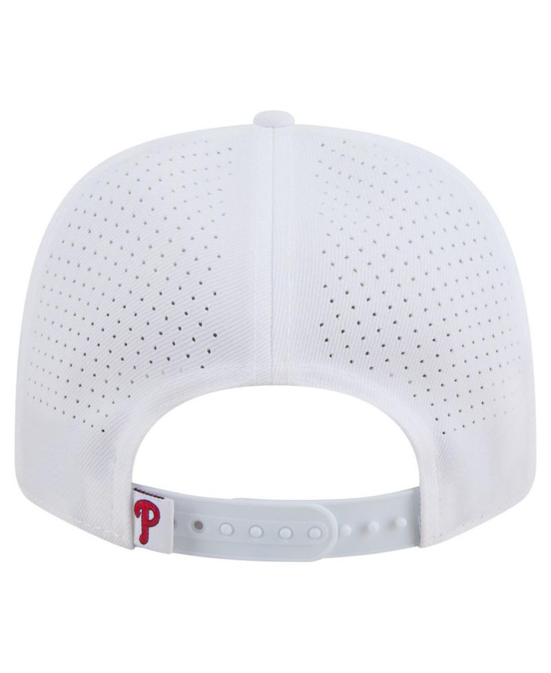 Men's White Philadelphia Phillies COOLERA 9SEVENTY Adjustable Hat