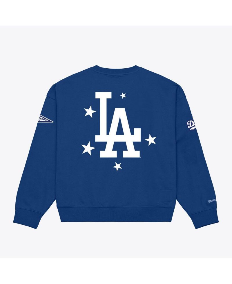 Women's Royal Los Angeles Dodgers Pep Rally Sweatshirt