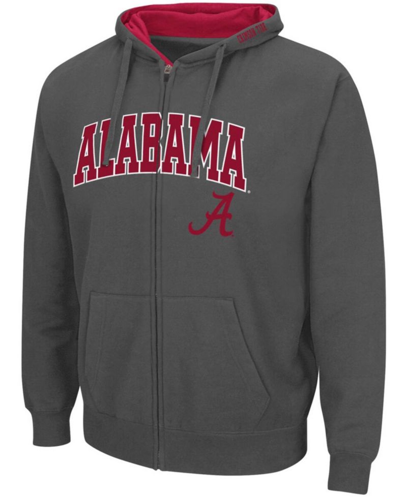 Men's Alabama Crimson Tide Arch Logo 3.0 Full-Zip Hoodie