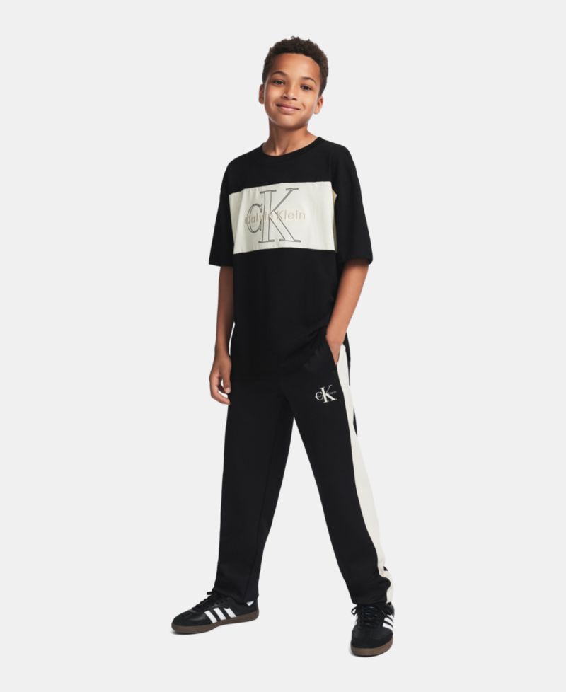 Boys' 8-20 Embroidered Short-Sleeve T-Shirt