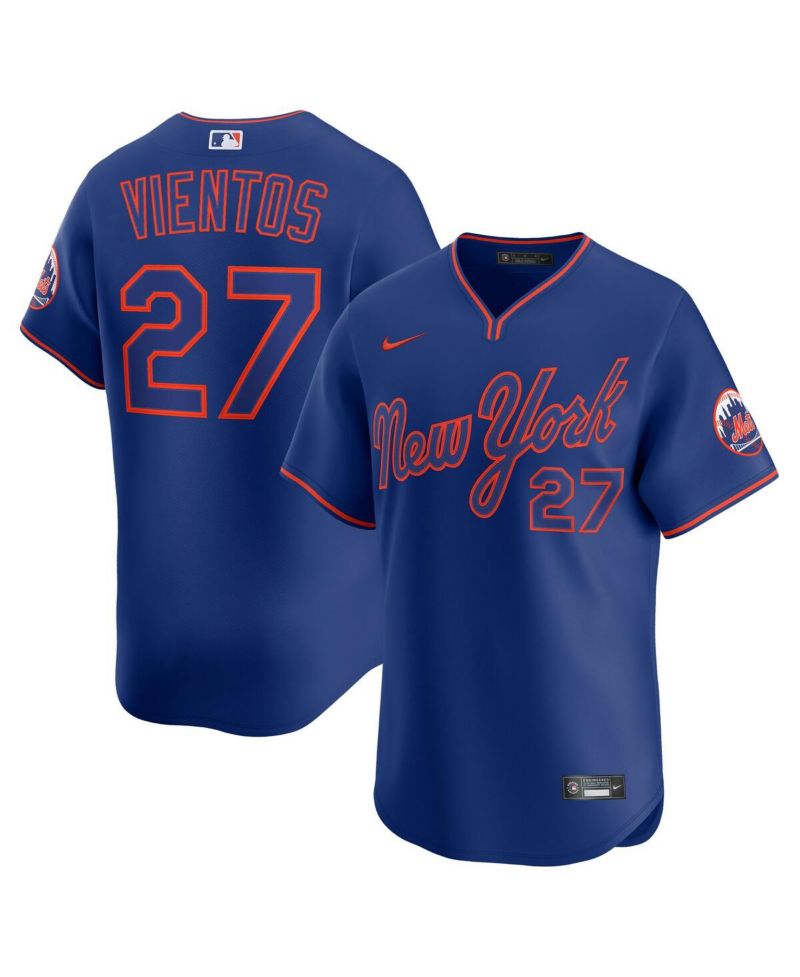 Men's Mark Vientos Royal New York Mets Alternate Limited Player Jersey