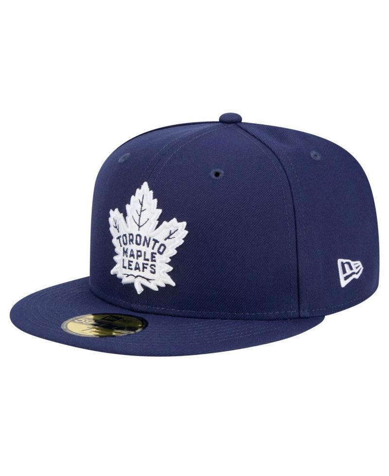 Men's Navy Toronto Maple Leaf's Core 59FIFTY Fitted Hat