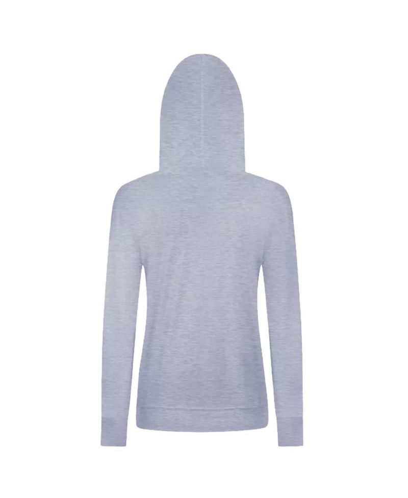 Women's Heather Gray New York Rangers Pullover Hoodie