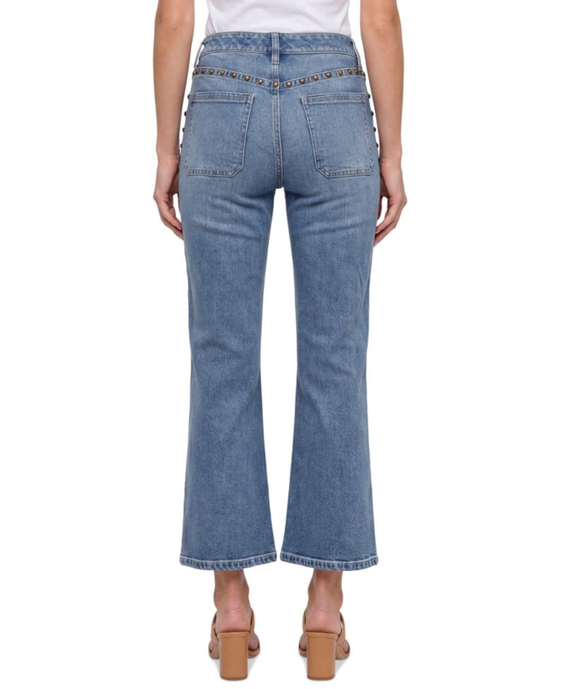 Women's Hannah Flare Studded Jeans