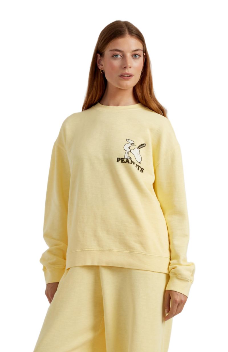 Women's Peanuts Athletics Graphic Cotton Sweatshirt