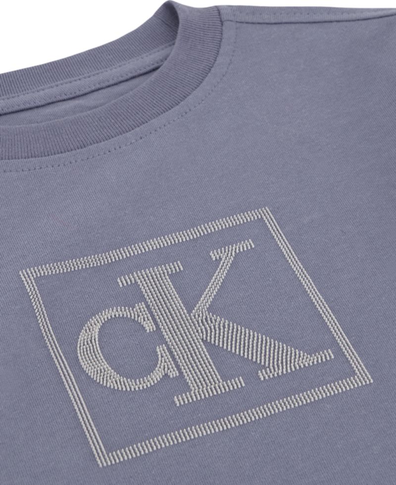 Boys' 2T-7 Relaxed Monogram T-Shirt and Poplin Shorts, 2-Piece Set