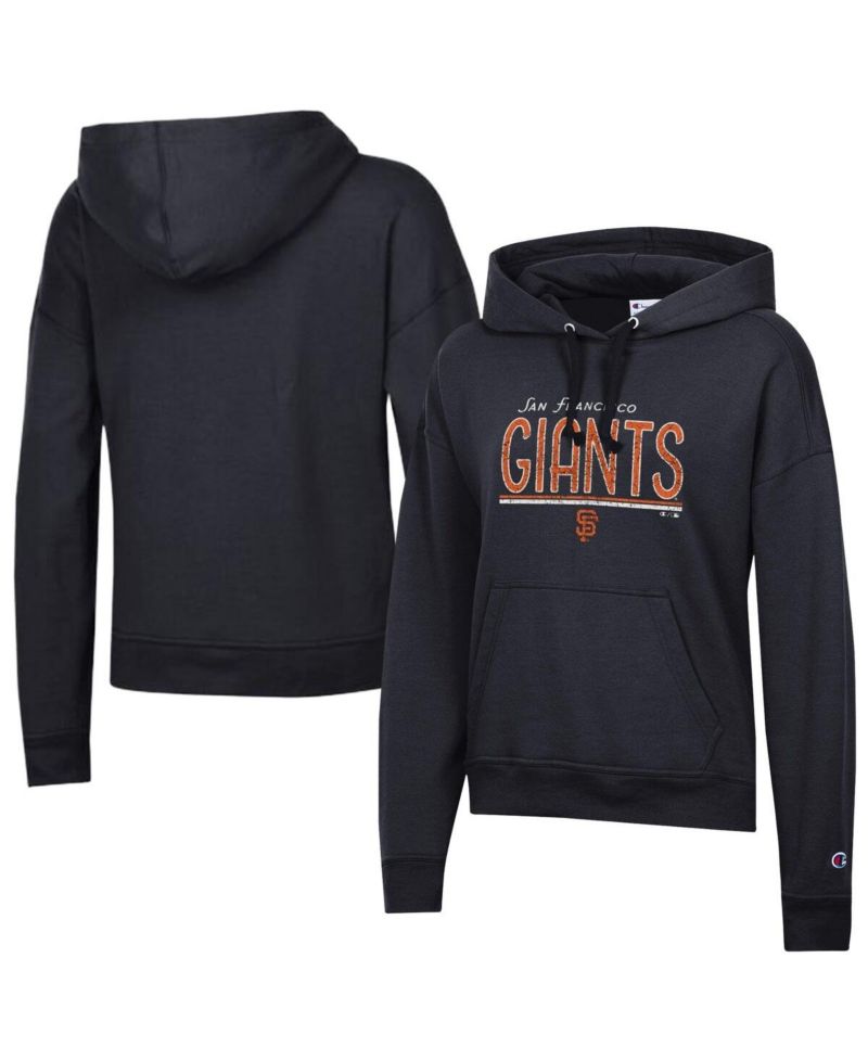 Women's Black San Francisco Giants Vintage Powerblend Hoodie