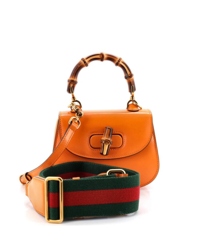 Mini Bamboo 1947 Top Handle Bag Leather