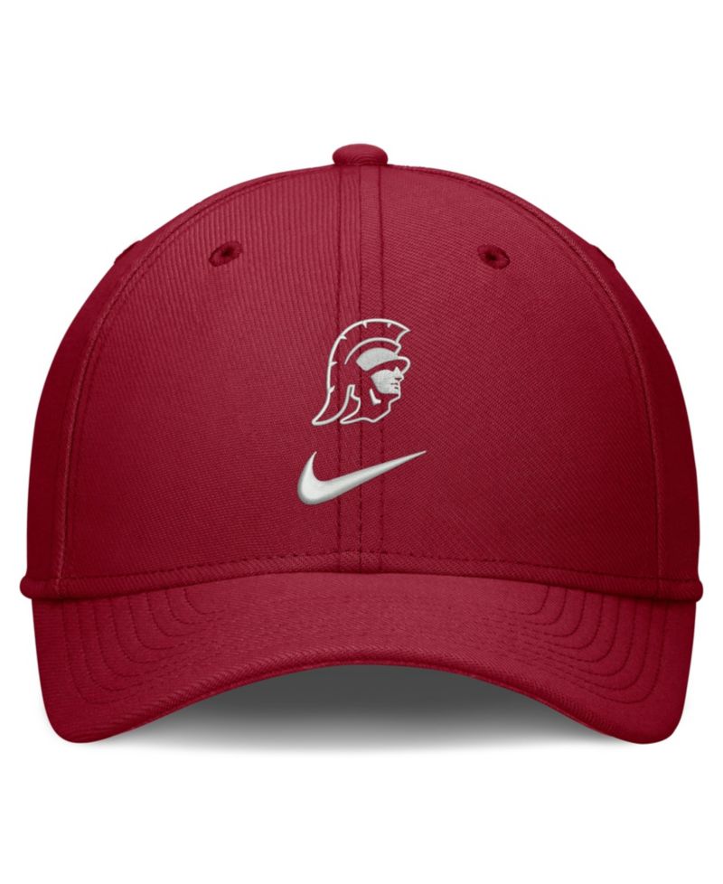 Men's Cardinal USC Trojans Rise On-Field Swoosh Flex Dri-FIT Flex Hat