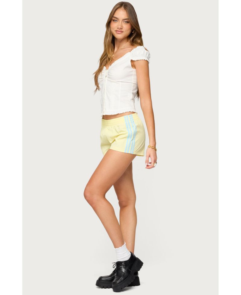 Women's Arlow Ruffle Button Up Top