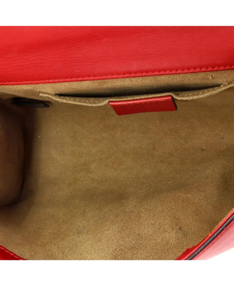 Small Padlock Shoulder Bag Leather