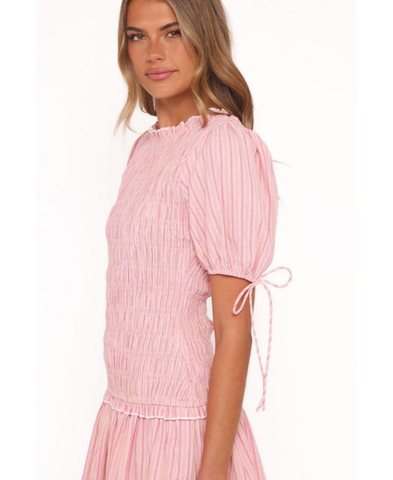Women's Kaelyn Gather Mini Dress