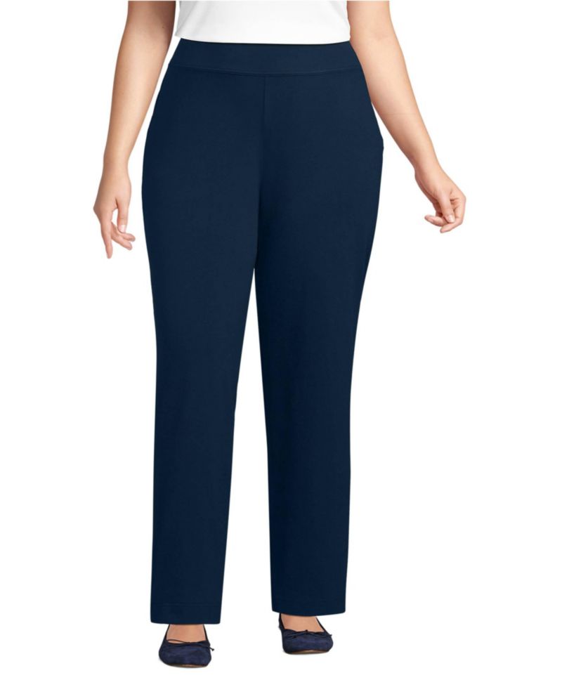 Women's Starfish Mid Rise Straight Leg Pants