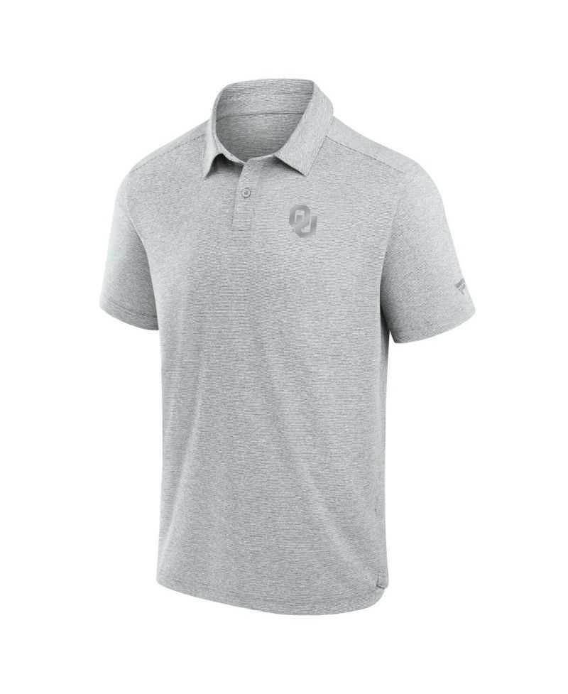 Men's Gray Oklahoma Sooners Performance Polo Shirt
