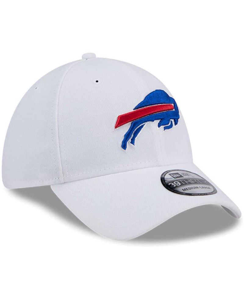 Men's White Buffalo Bills Main 39Thirty Flex Hat