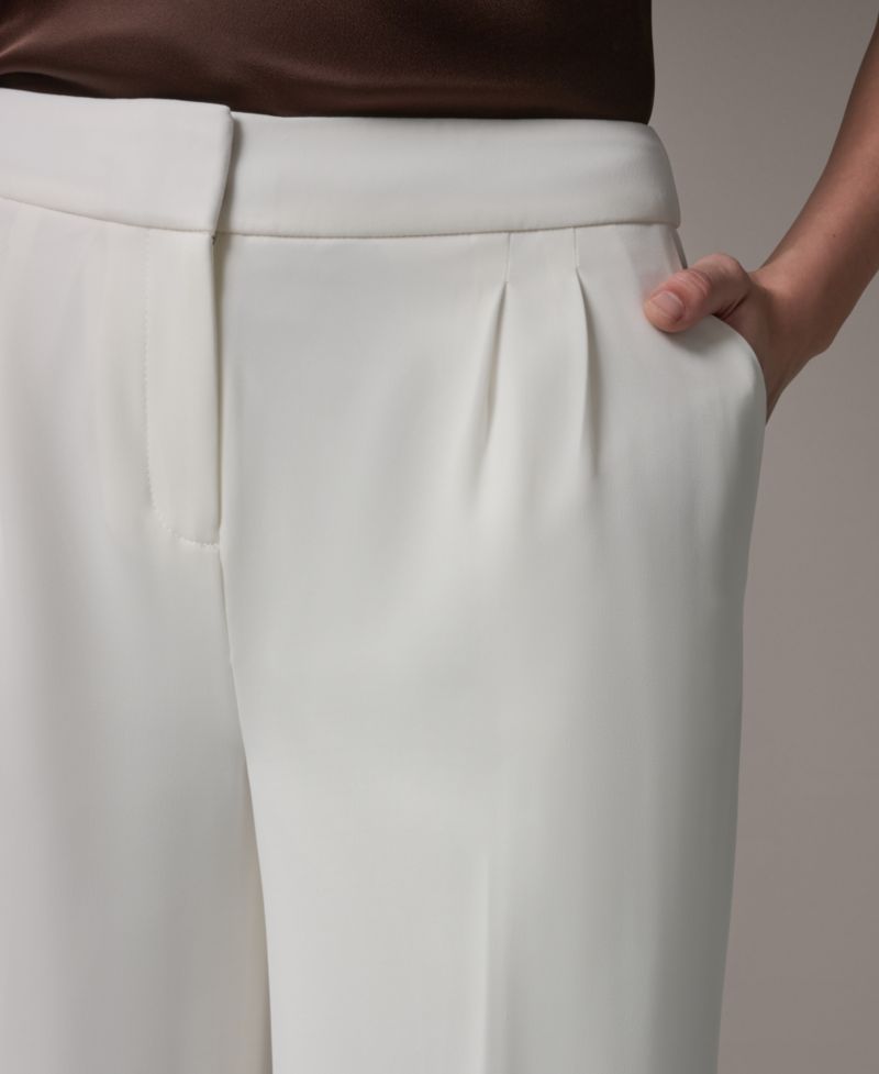 Women's Pleated High-Rise Pants
