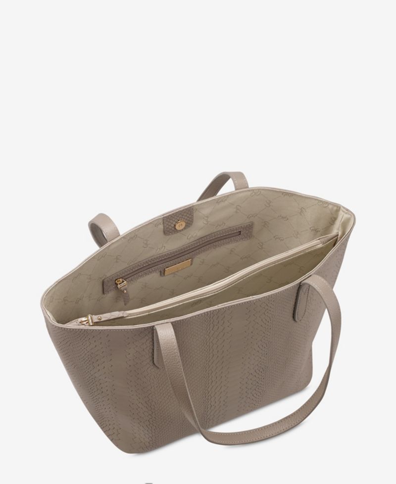 Teddie Extra-Large Leather Tote Bag