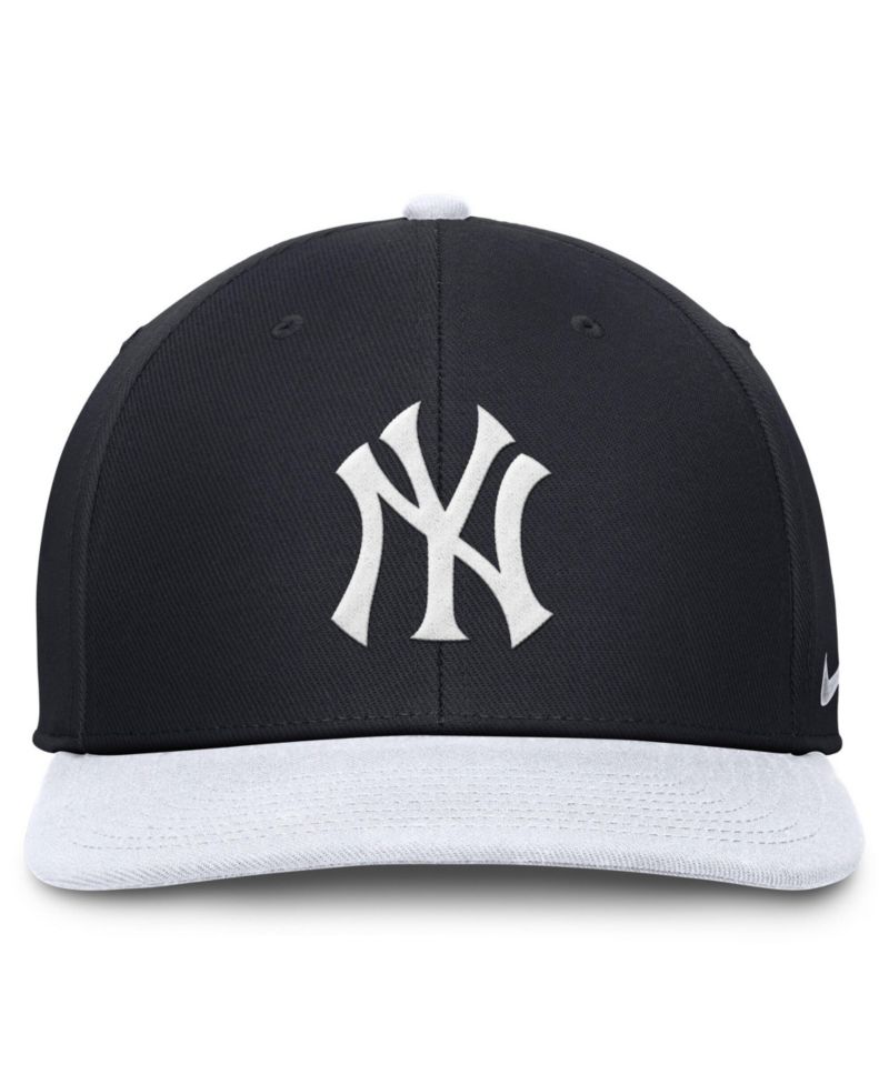 Men's Navy/White New York Yankees Pro Dri-FIT snapback Hat