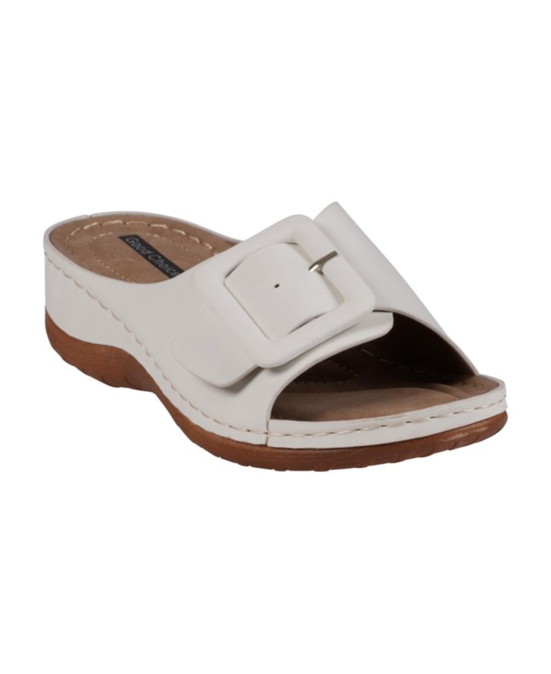Women's Hamden Buckle Comfort Wedge Sandals
