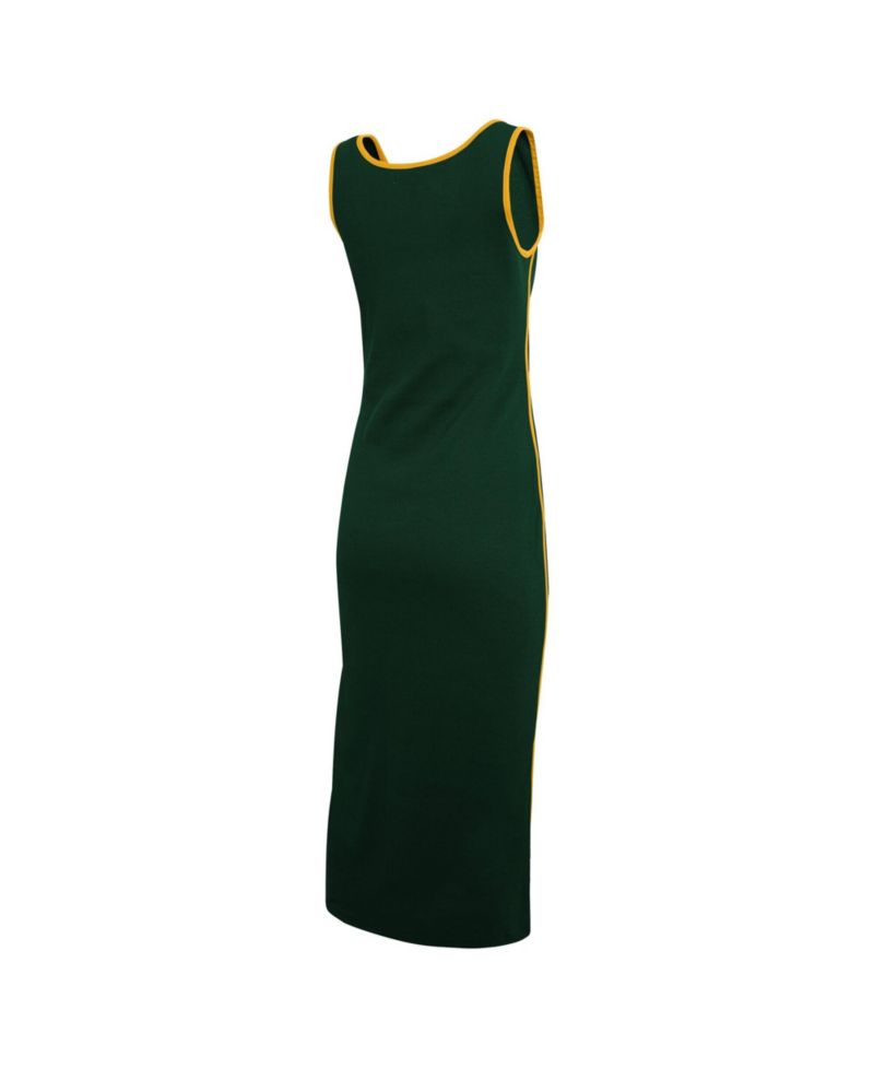Women's Green Bay Packers Ribbed Tank Dress