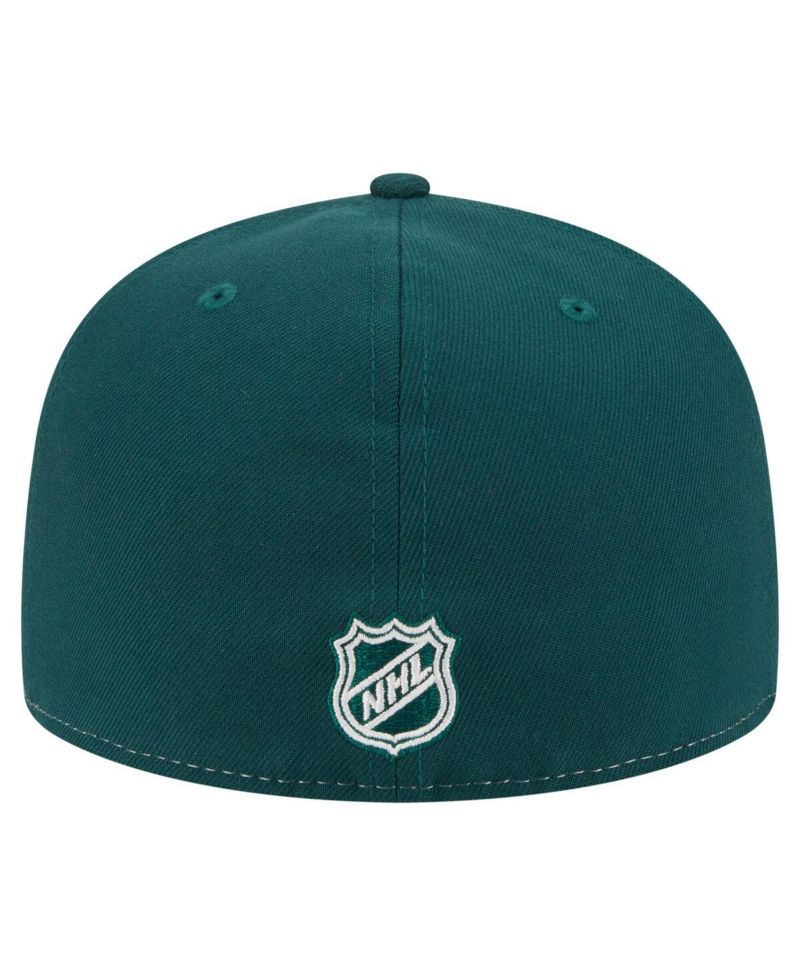 Men's White/Green Minnesota Wild Repeat Two-Tone 59FIFTY Fitted Hat
