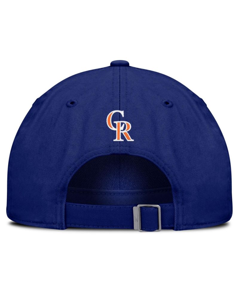 Men's Deep Royal Colorado Rockies Club Adjustable Hat