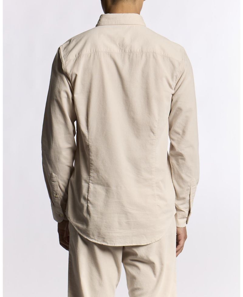 Men's Long Sleeve Micro Corduroy Shirt