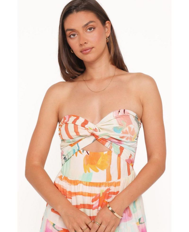Women's Sitara Strapless Midi Dress