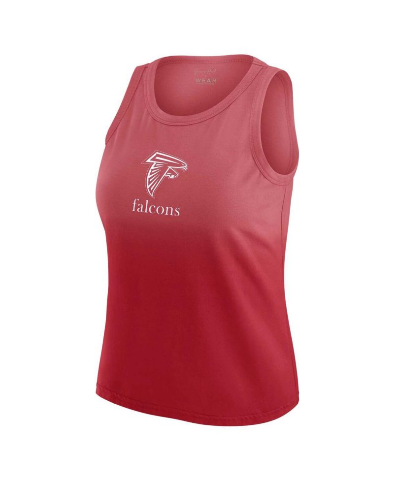 Women's x Gracie Hunt Scarlet Atlanta Falcons Ombre Tank Top
