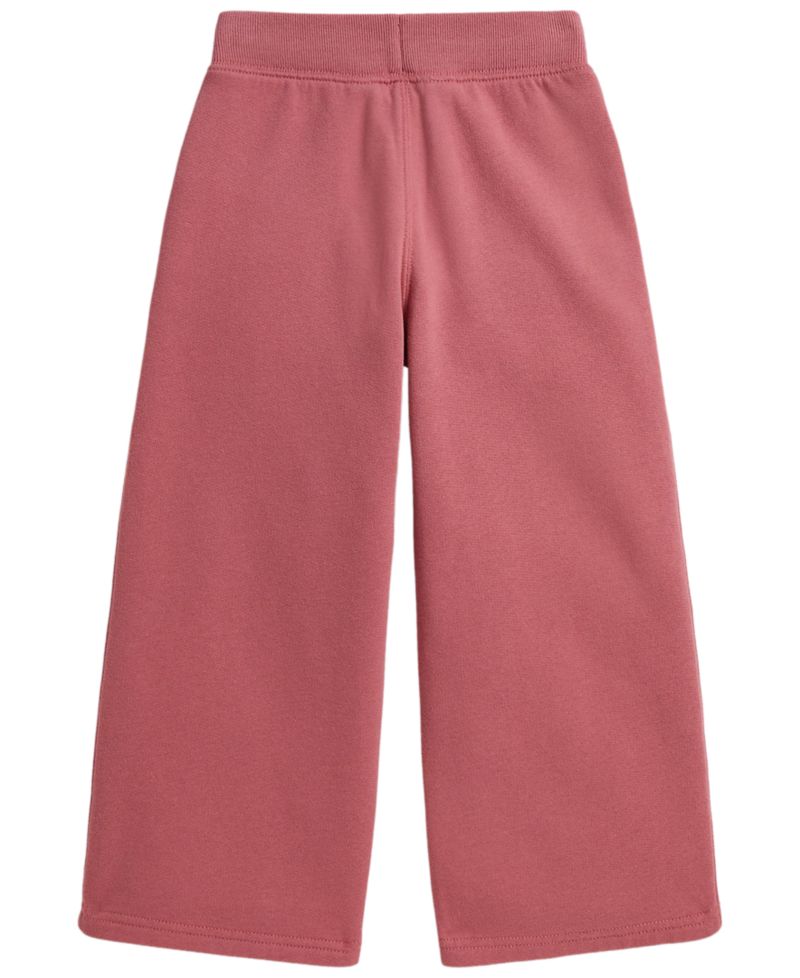 Girls' 2T-6X Fleece Wide-Leg Sweatpants