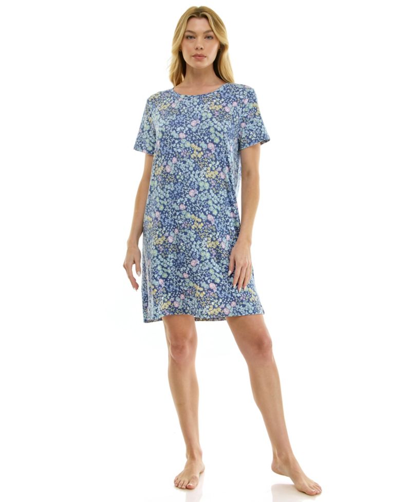 Women's Short-Sleeve Sleep Shirt